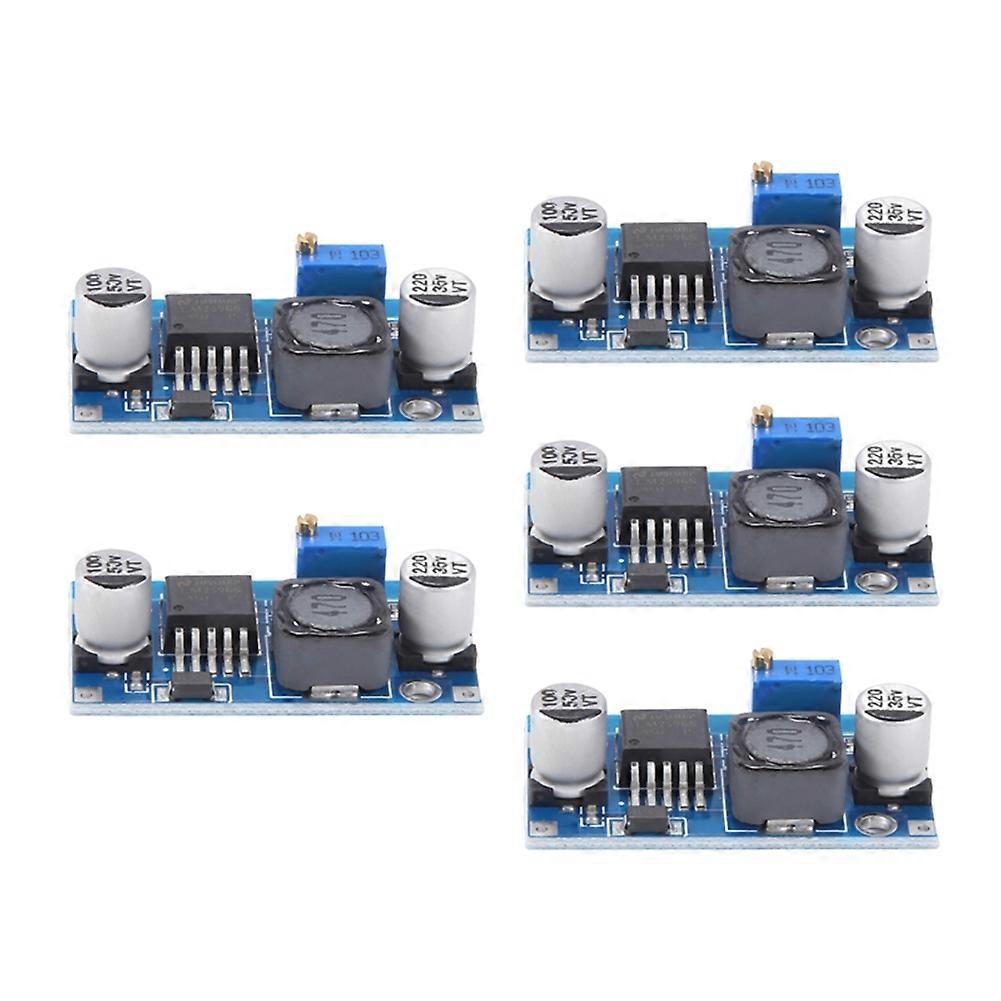5PCS LM2596S DC-DC Step Down Power Supply Module 3A Adjustable Step-Down Module 1.5-35V Power Supply Step Down Module