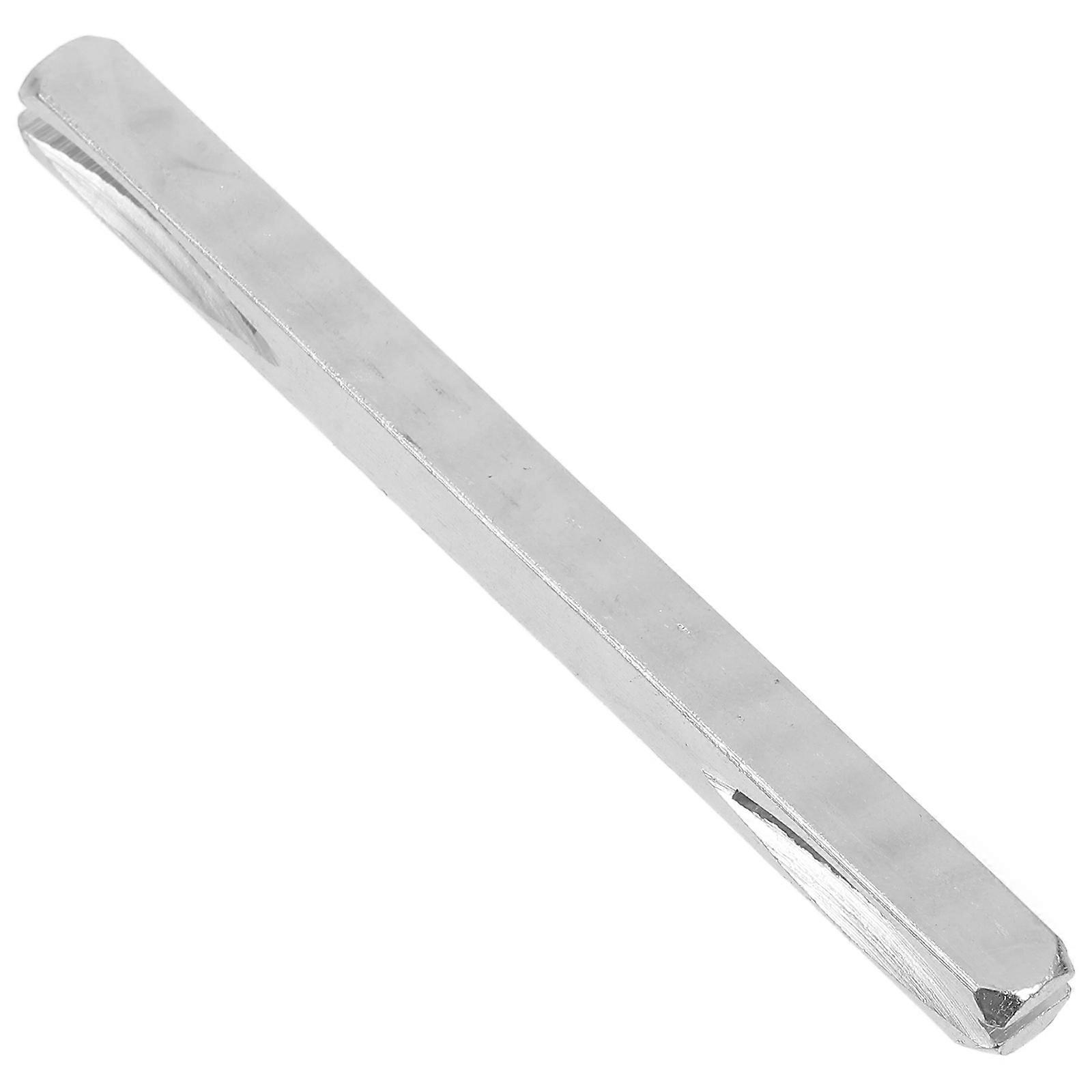 Steel Bar Split Spindle for Door Handle Lock Accessory Silver