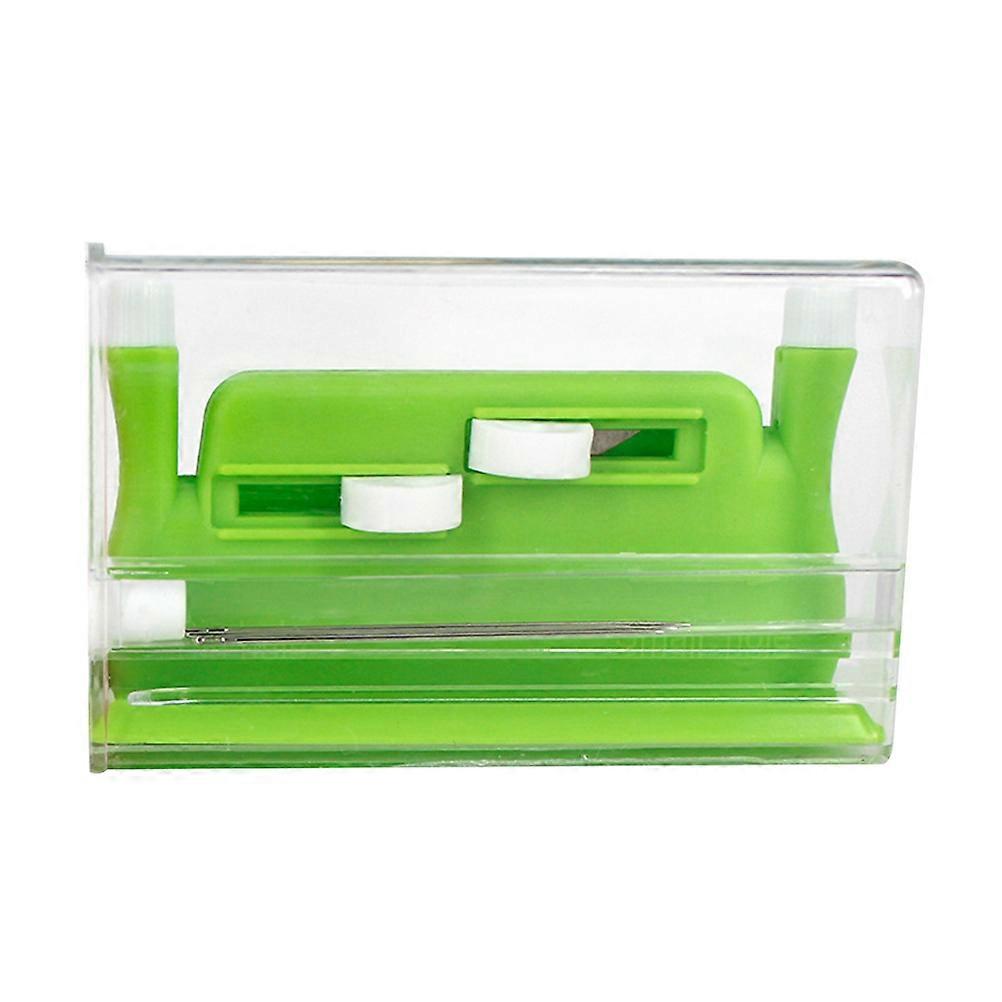 Sewing Supplies Double-Head Needle Threader for Threading 2Pcs Green Use