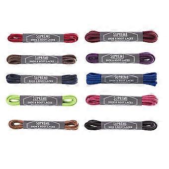 Supreme Shoe Care Fine Wax Cotton Laces