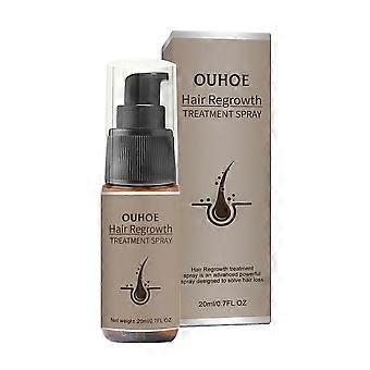 Spray na porost włosów z imbirem do przerzedzających się włosów – serum 20 ml z żeń-szeniem i mentolem