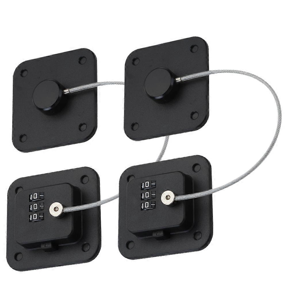 2pcs Refrigerator Locks Refrigerator Door Locks Fridge Locks Freezer Combination Locks