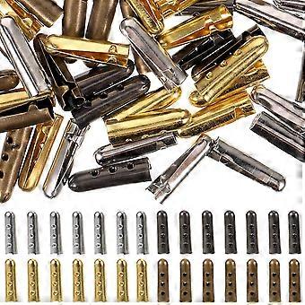 20pcs Metal Shoelace Tips Aglets Replacement Shoe Lace Tips DIY Shoelaces Materials