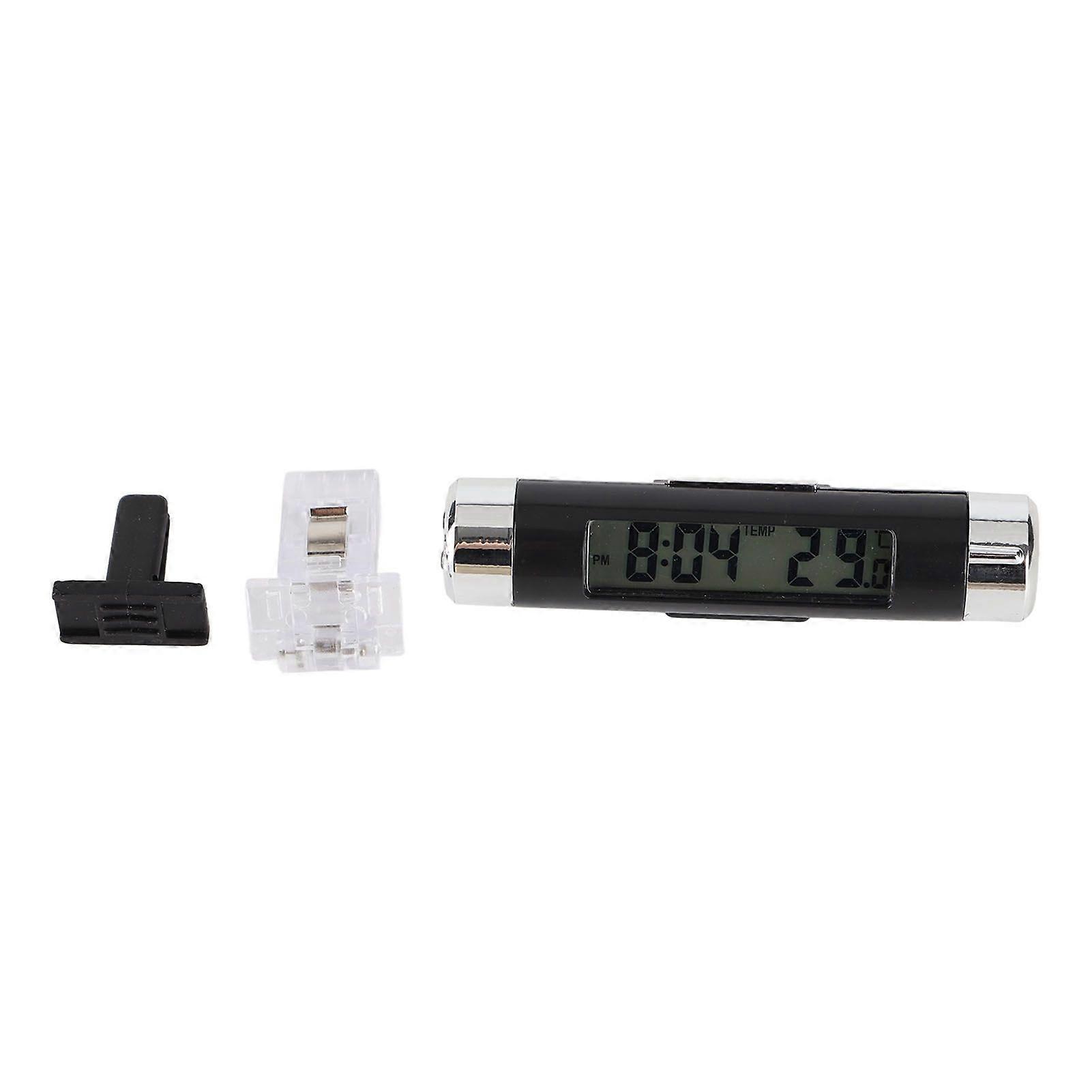 Multi Functional Car Auto Electronic Clock Thermometer LED Backlight Digital Display YEMAA