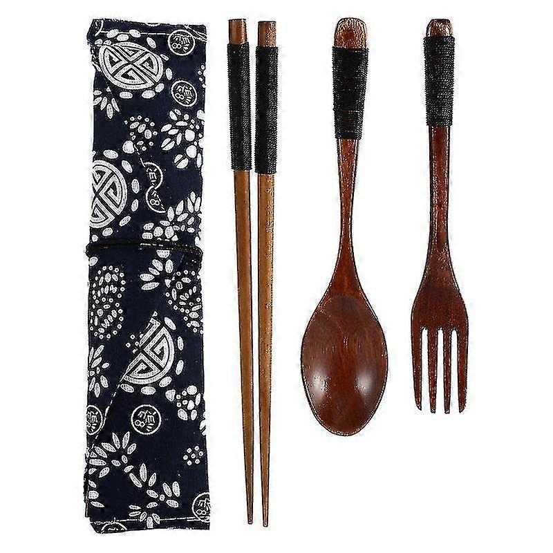 1set Kitchen Tableware, Wooden Cutlery