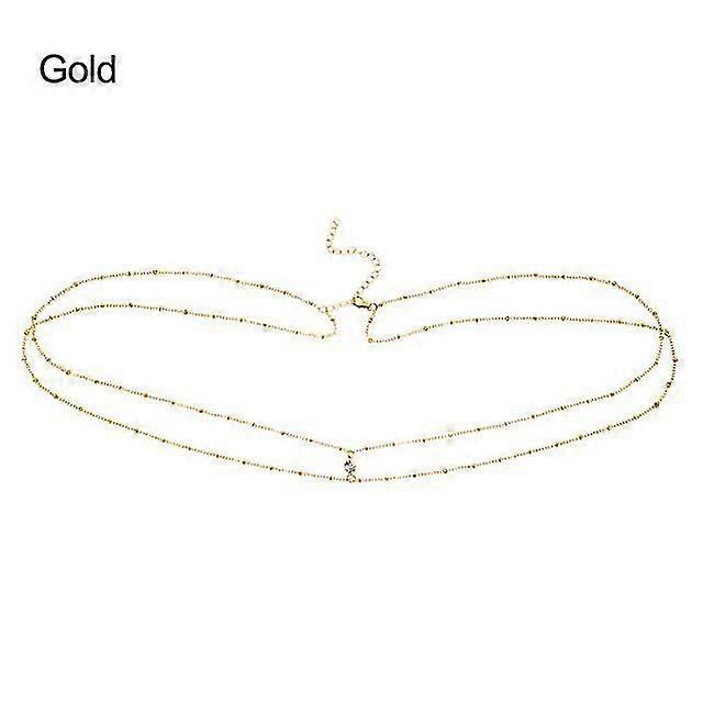 Waist Chain Arabic Number Rhinestone