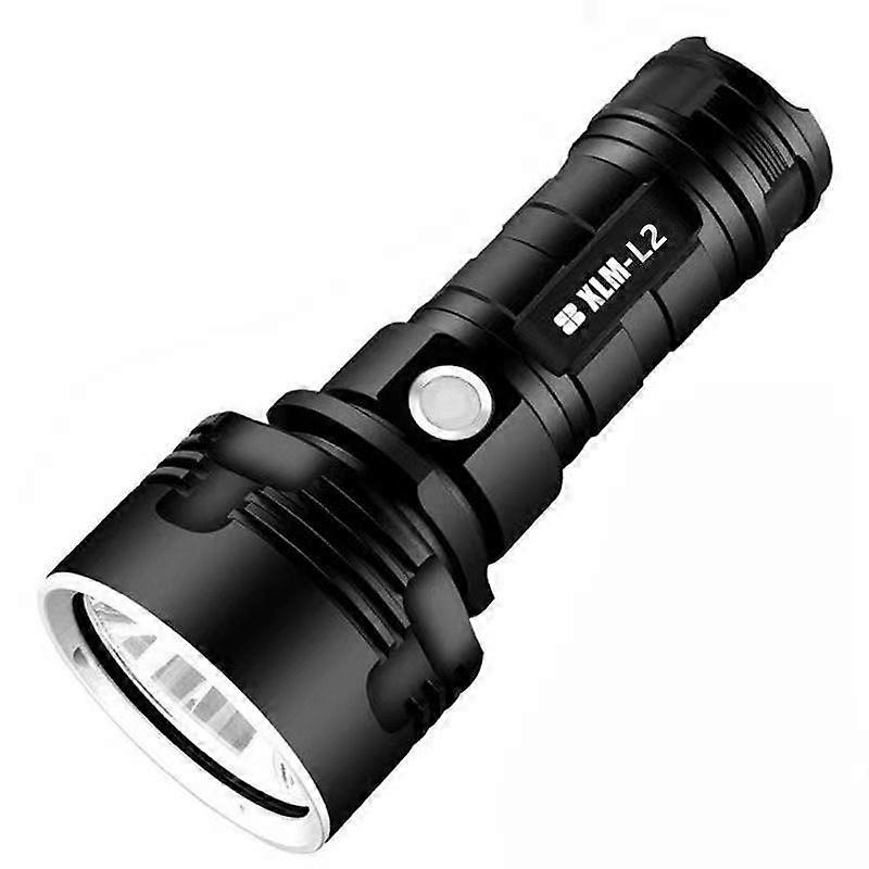 P70 LED Rechargeable Flashlight Long Range Tactical Torch