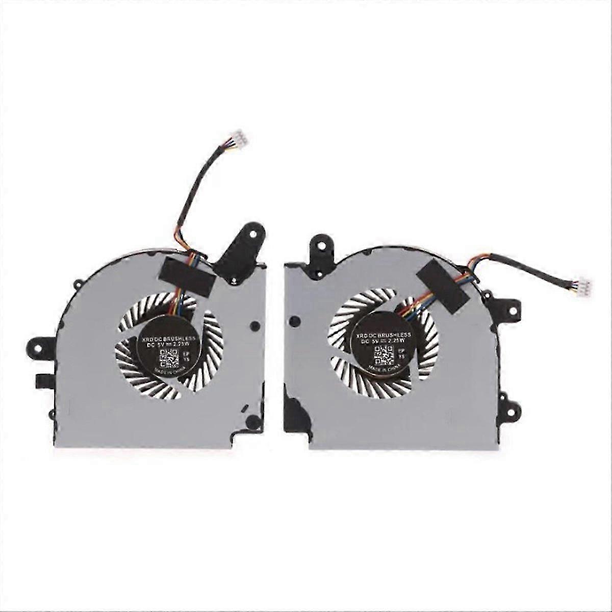 CPU+GPU Cooling Fan compatible withMSI GF75 MS-17F1 17F2/F4/F5
