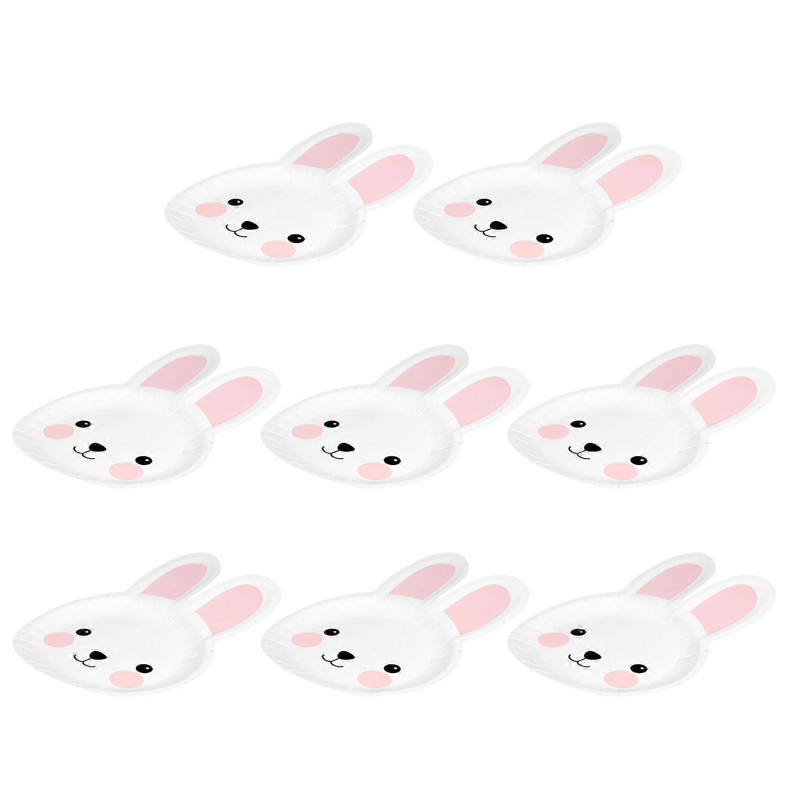 Bunny Shape Easter Paper for Party 1Set Set