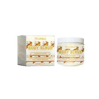 OceAura Coconut Cream, Scrub Corpo Deterge delicatamente la pelle del corpo con uno scrub esfoliante delicato