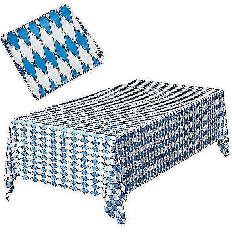 4pcs German Oktoberfest Decorations Tablecloth for Event Use