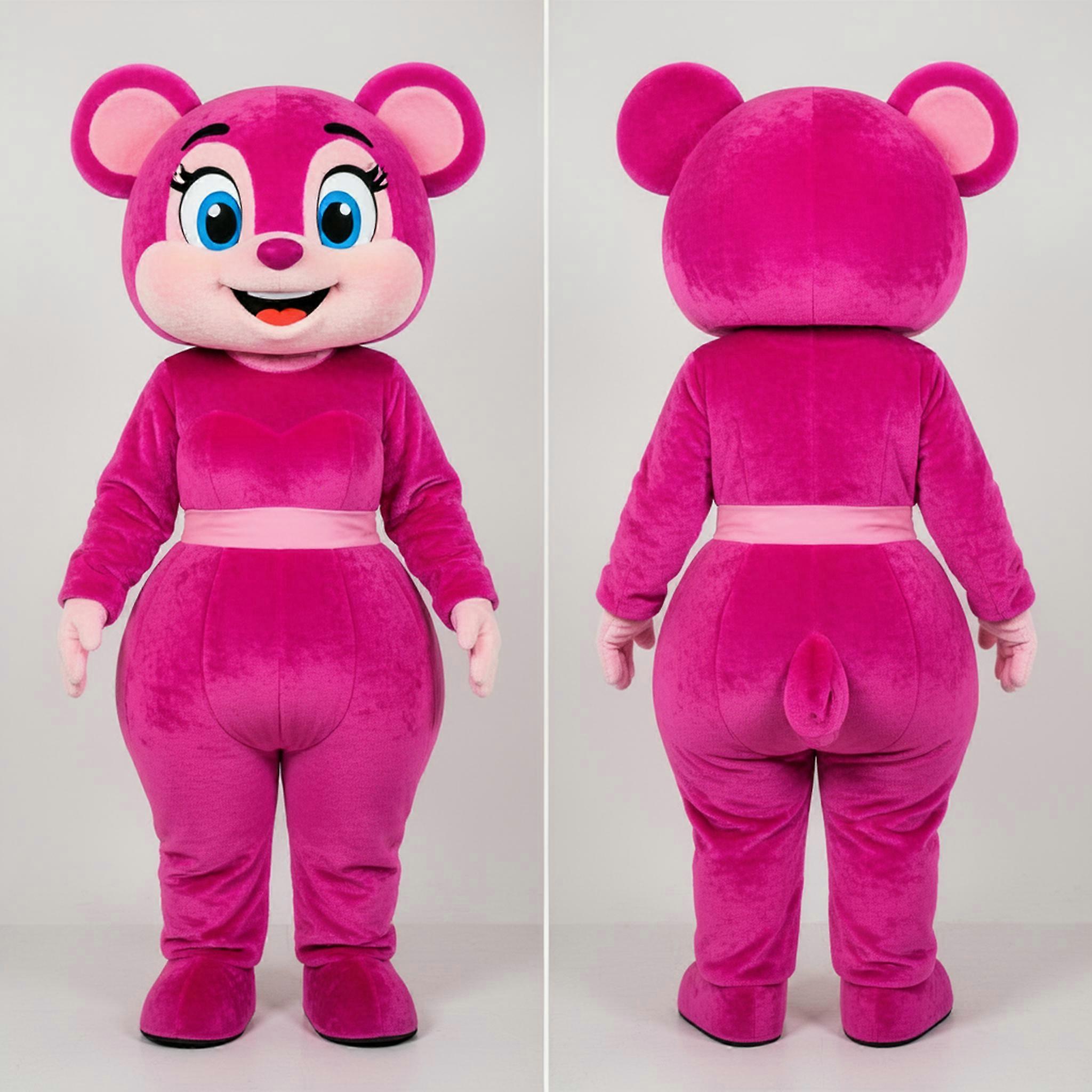 MASTICOT Magenta Pink Rounded Mascot