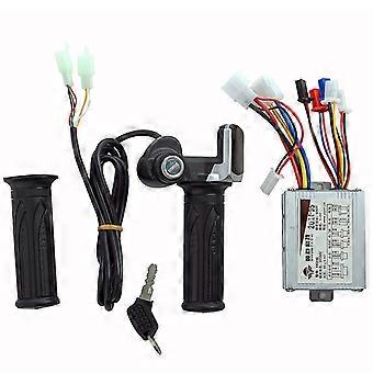 Scooter Motor Brushed Speed Controller Throttle Twist Grip E-bike