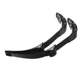 2pcs Skate Buckle Strap For Roller Skates Ice Skates Inline Skates And Speed Skates Replacement Buckle Straps For Skating Shoes Roller Skating Accesso