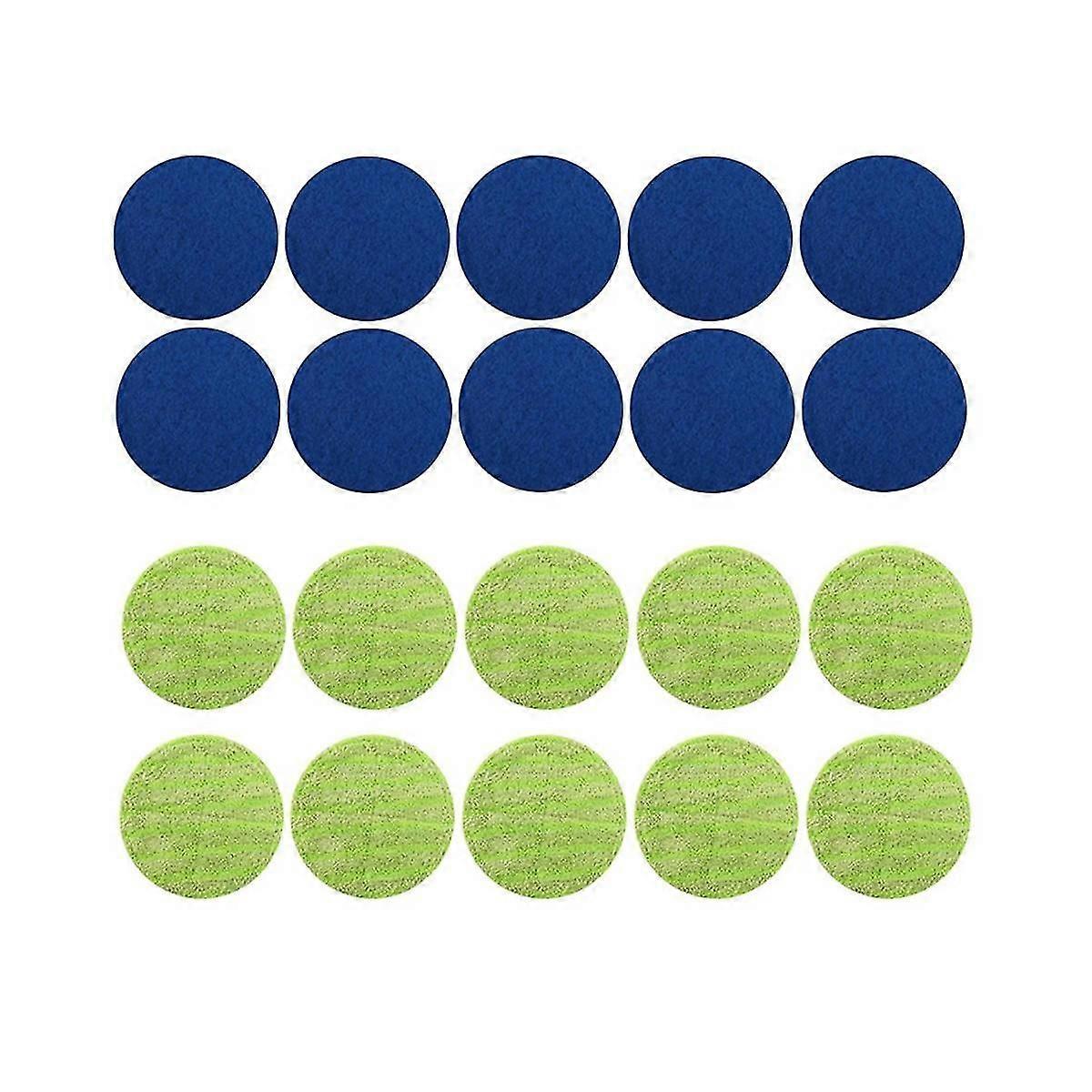 20pcs Replacement Pad For Cordless Electric Mop Sweeper Wireless Electric Mop Replacement Scrubber