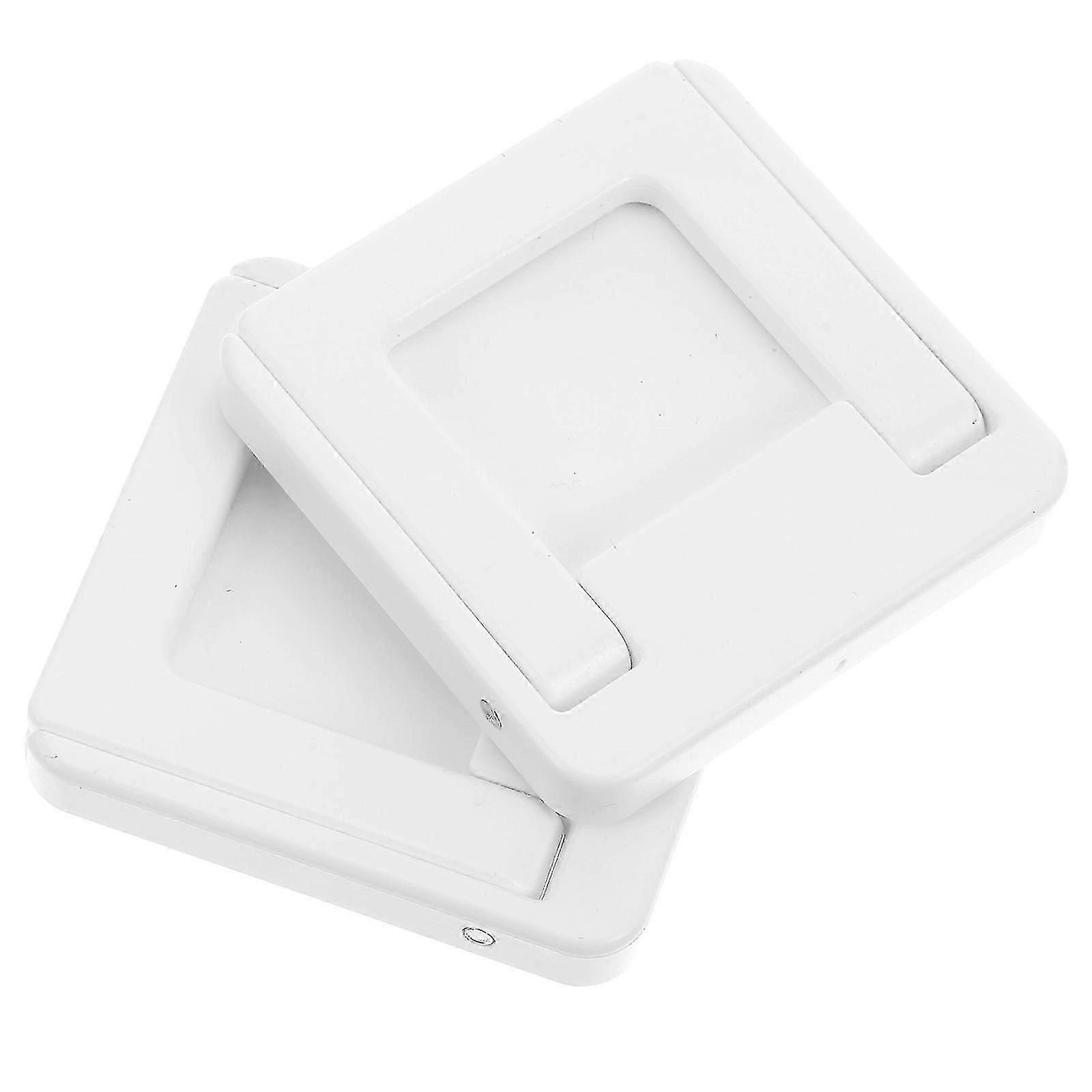 Cupboard Handles Drawer Pull Handle for Easy Application 8Pcs White ABS