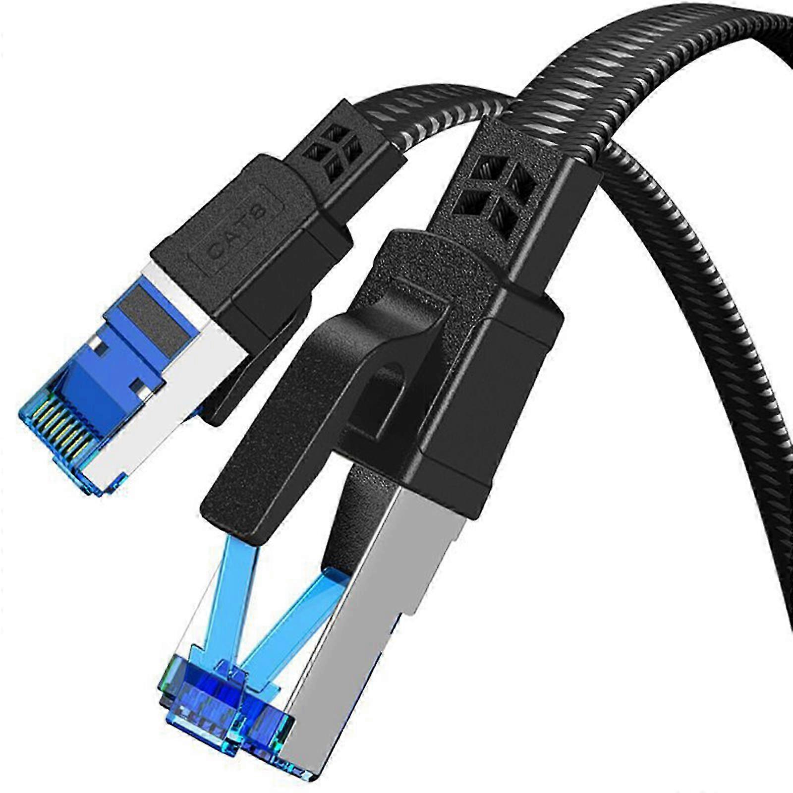 Copper Flat CAT8 Network Cord