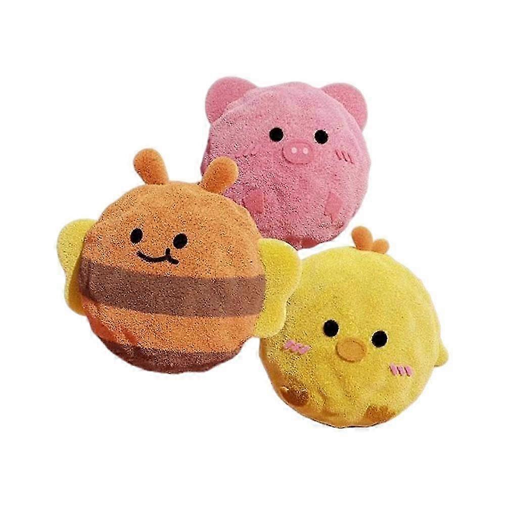 Plush Squeaky Dog Toys Set Irregular Bounce