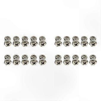 20er-Pack Ersatzkabel-Set, kompatibel mit Springseilen mit verstellbarer Geschwindigkeit, kompatibel mit den meisten Springseilmodellen – Gut