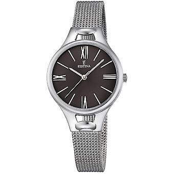 Festina Mademoiselle Quartz Analog Women's Watch with Stainless Steel Bracelet F16950/2