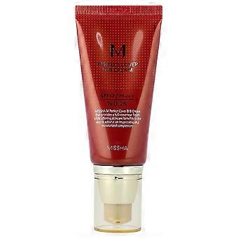 2 x Missha, M Perfect Cover B.B Cream, SPF 42 PA+++, No. 25 Warm Beige, 1.7 oz (50 ml)