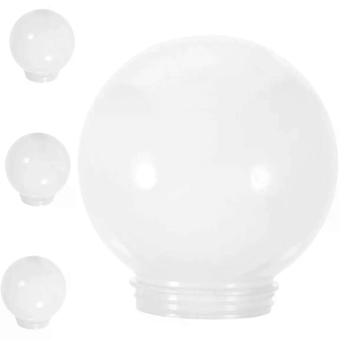 4pcs Acrylic Globe Lamp Shades Replacement Light Covers