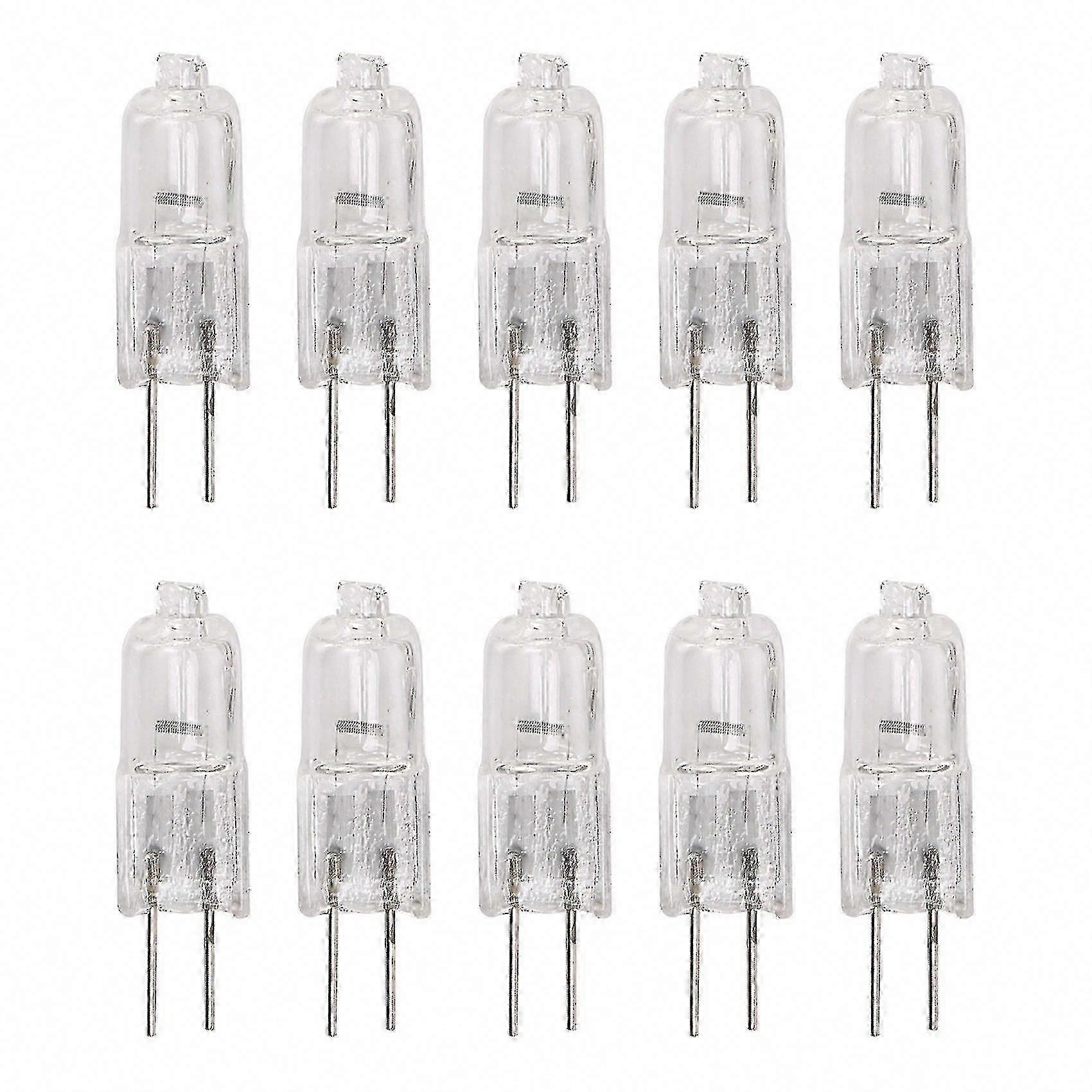 G4 Halogen Light Bulbs, 10W, Warm White, 10 Pack