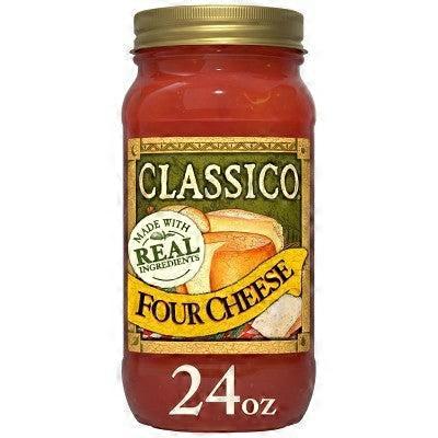 Classico Four Cheese Pasta Sauce, 24 oz