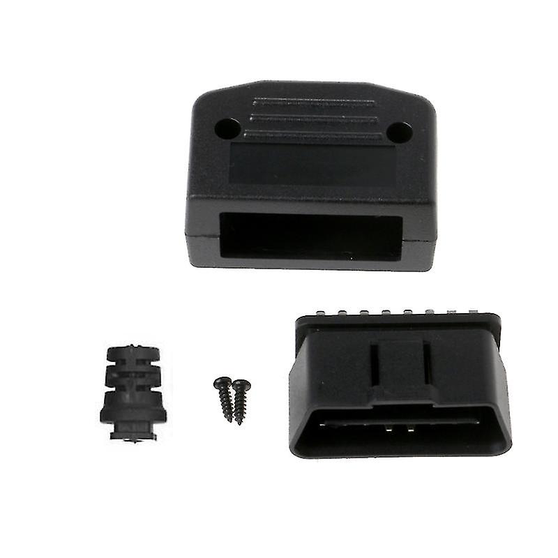 Car Auto Obd2 16 Pin Male Connector Plug Universal Car Diagnostic Tool Adapter