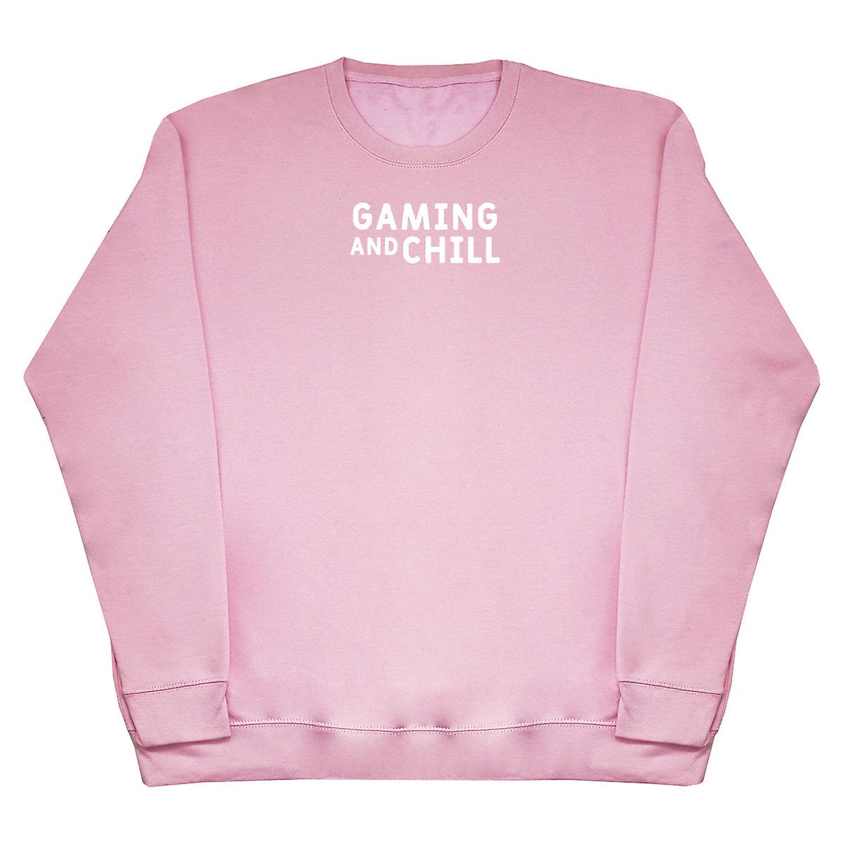 Gaming And Chill - Huge Oversized Comfy Sweater
