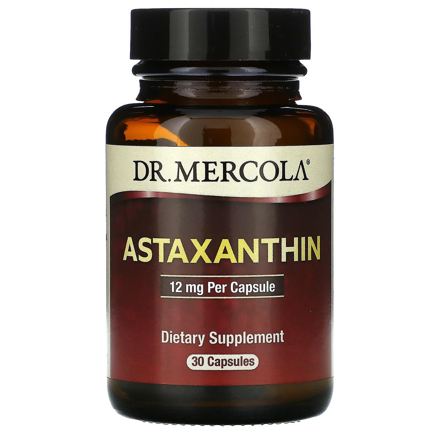 Dr. Mercola, Astaxanthin, 12 mg, 30 Capsules