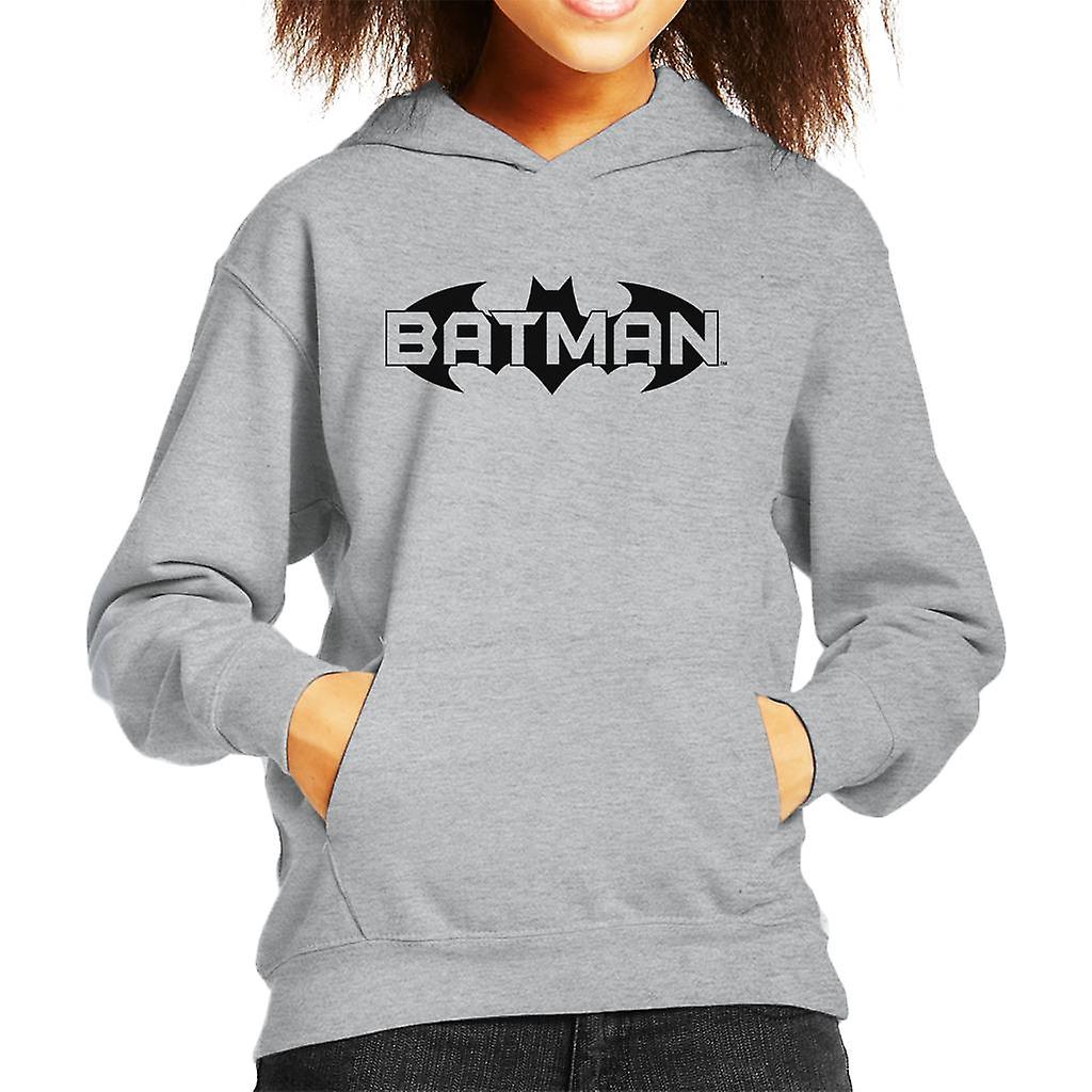 Batman Comic Logo Kid's Hooded Sweatshirt