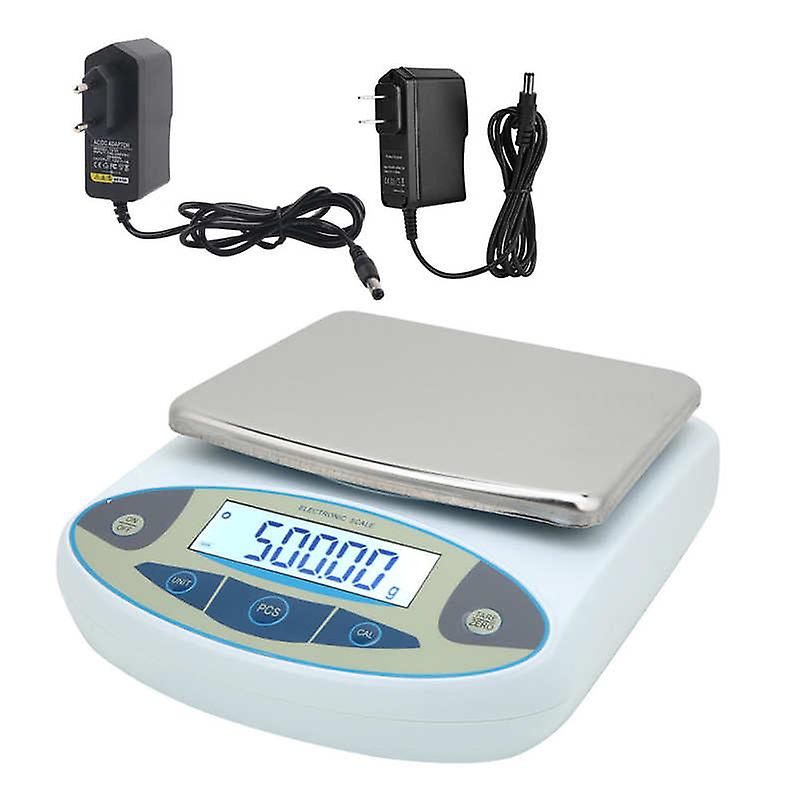 5Kg 0.01g Digital Precision Scale Lab Weighing Electronic Balance Jewelry Scale 100-240v