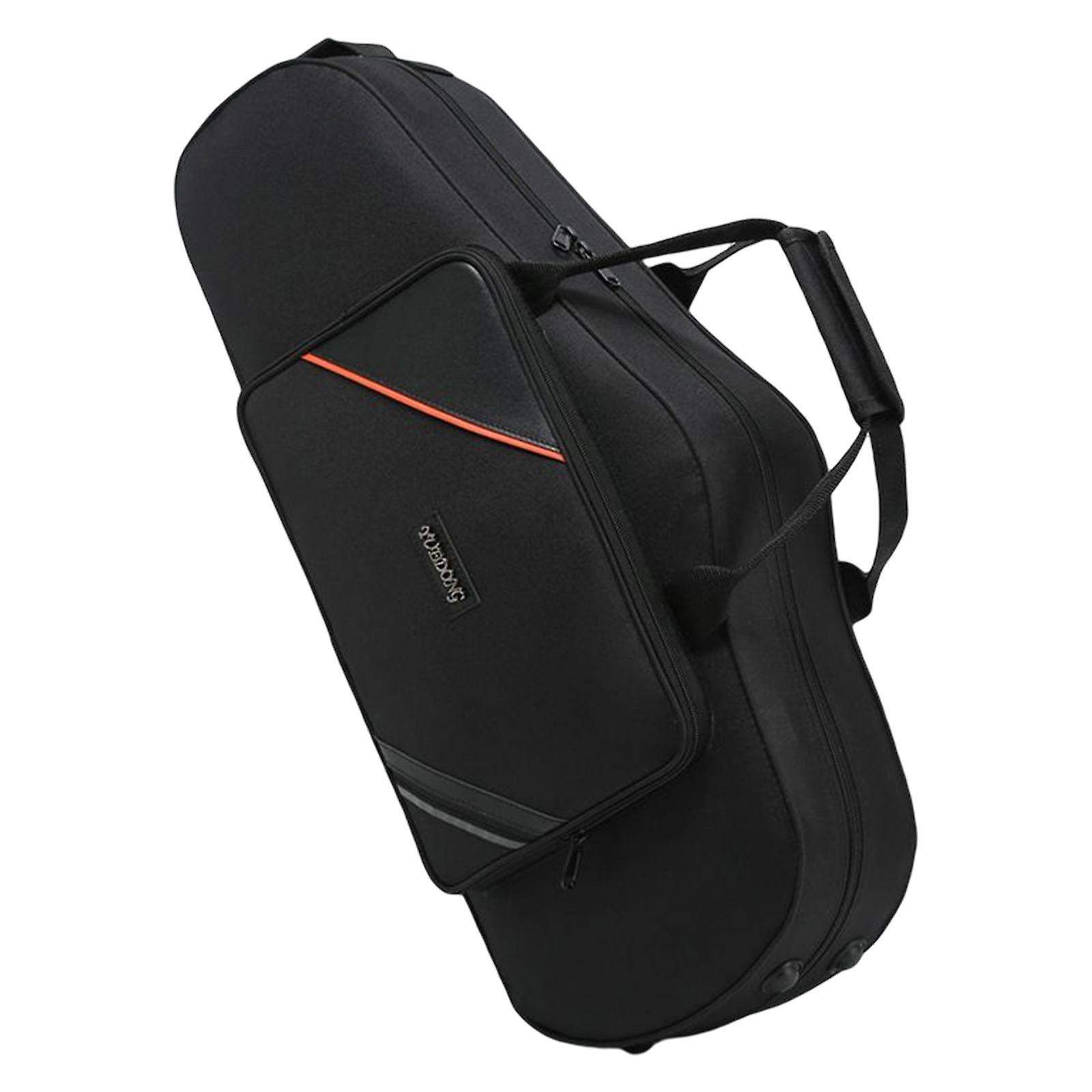 Saxophone Gig Bag Carrying Case Multi Pocket for Drop E Alto Saxophone Irregular