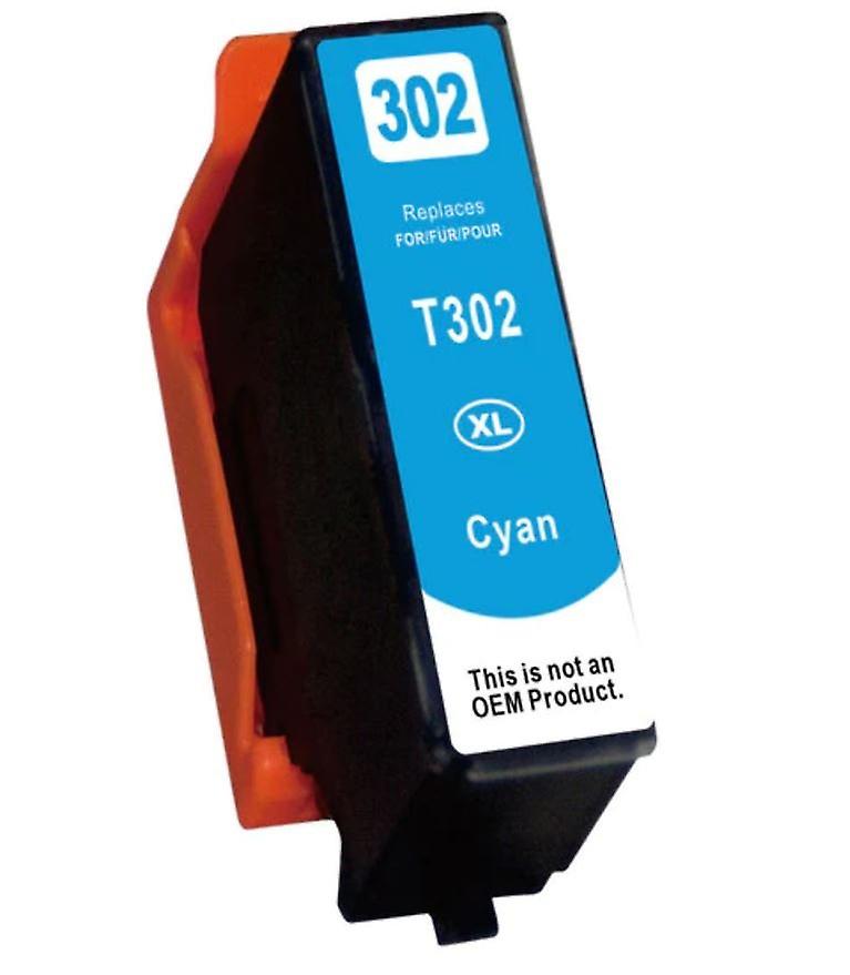 Compatible Epson 302xl (c13t01x192) Cyan High Yield Inkjet Cartridge