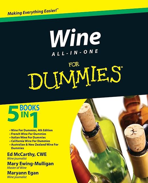 Wine All-in-one For Dummies by Maryann Egan Paperback