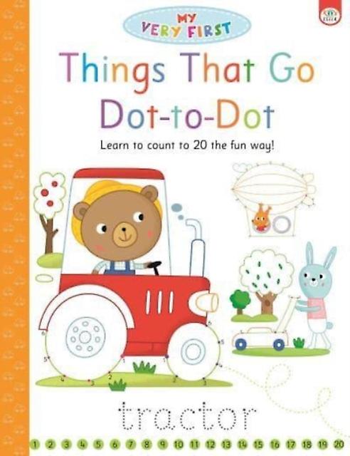 My Very First Puzzles Things That Go Dottodot by Elizabeth Golding Paperback Book