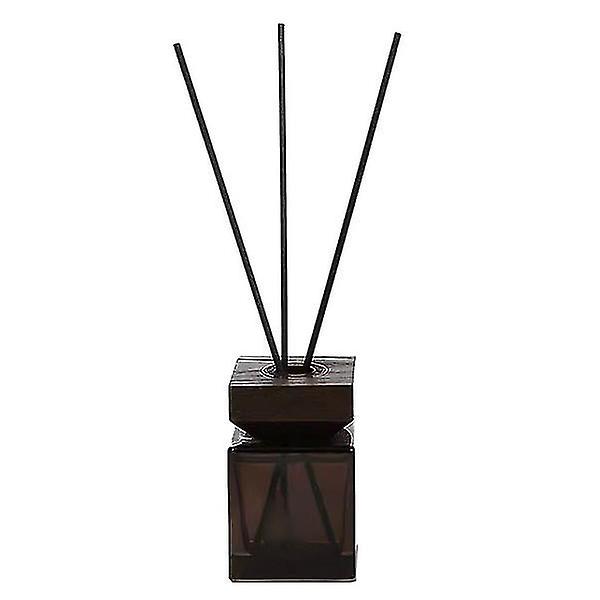 1 Set Empty Aroma Diffuser Bottle Wooden Lid No Fire Aromatherapy Bottle (100ml)