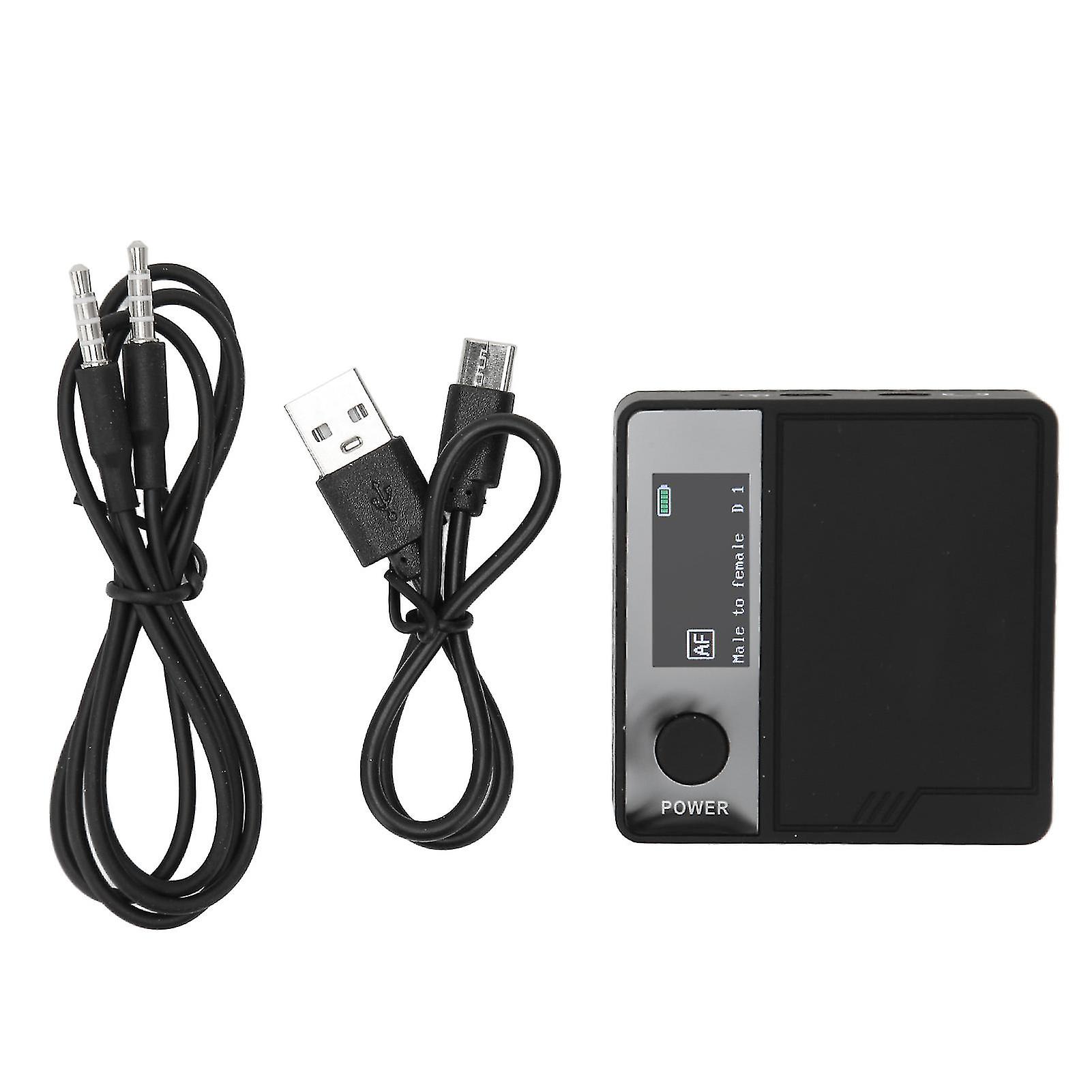 Mini changeur de son, changeur de voix, 4 modes sonores, appel en temps réel, appareil de changement de voix, version standard anglaise
