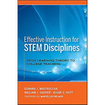 Instrução Eficaz para Disciplinas STEM por Edward J. Mastascusa (Livro de capa dura)