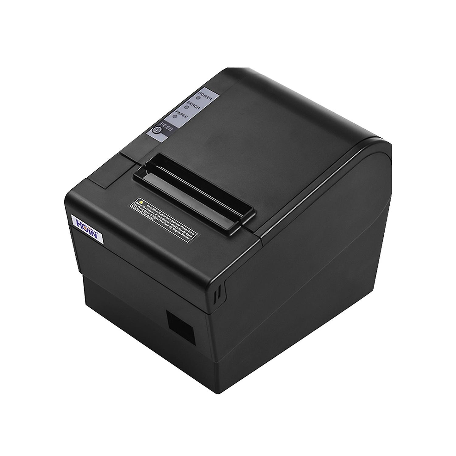 HOIN 80mm Thermal Receipt Printer with Auto Cutter USB Ethernet Interface Ticket Bill printing Compa