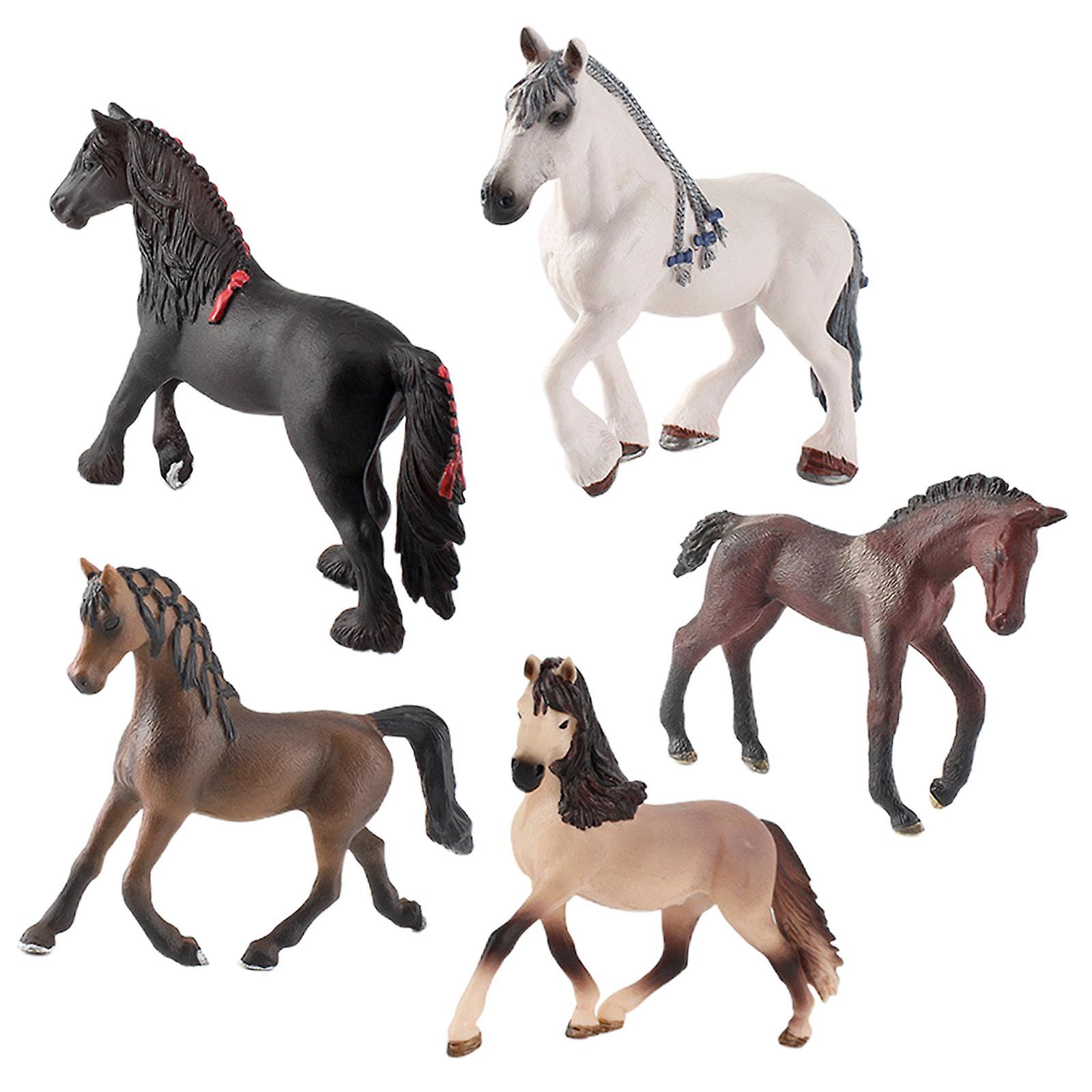 オーナメントケーキトッパーの子供のための馬モデル教育学習玩具