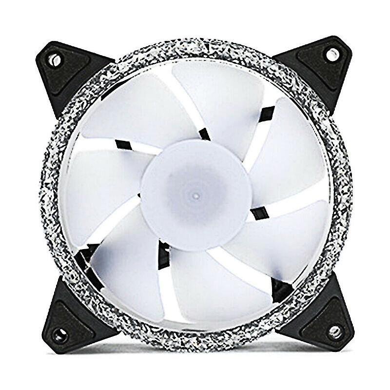 Computer System Cooling Parts 12cm 6 Pins Computer Case Ice Drill Aurora 365 Rgb Mode Argb Pc Mute Cooling Fan