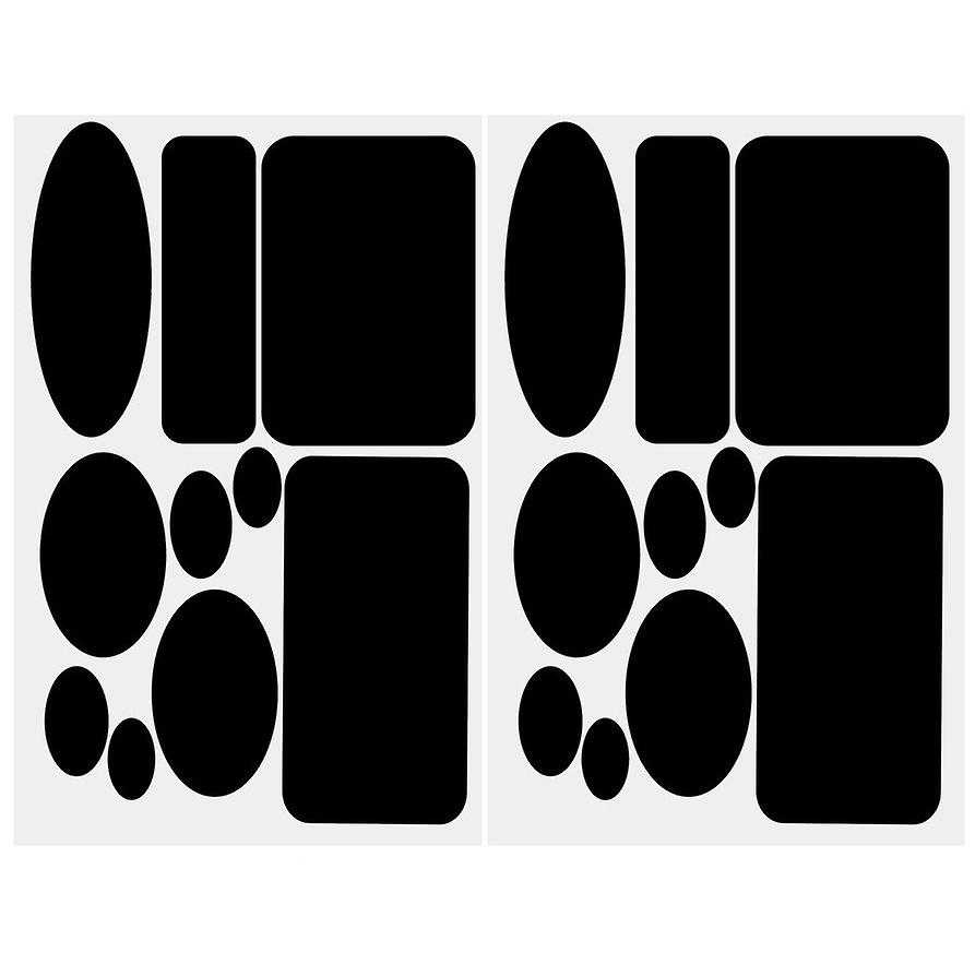 Patchs auto-adhésifs INF pour la réparation des vêtements 1 feuille