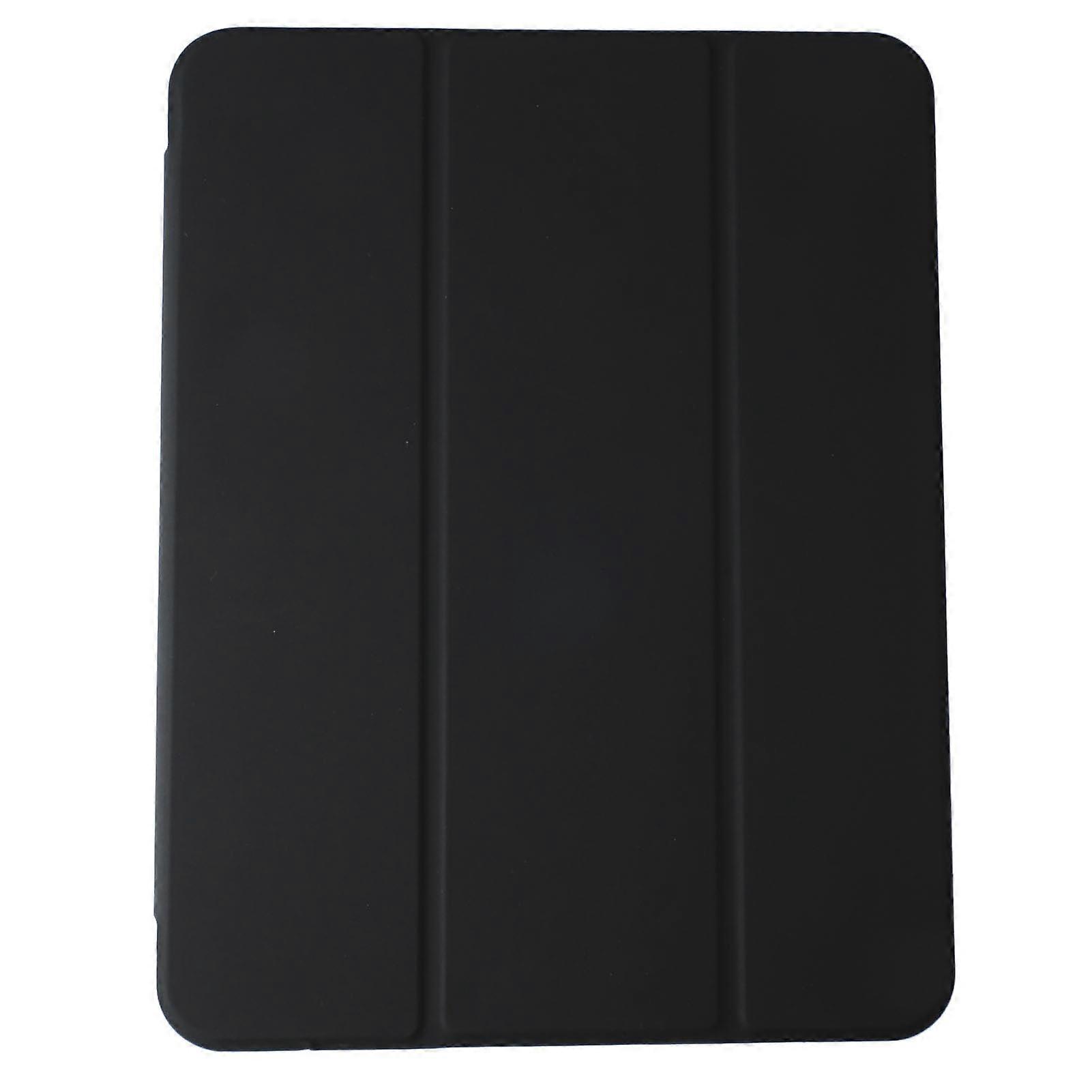 Tablet Protective Case Save Power Soft Shell Strong Magnet Smart Case with Pencil Holder for IOS Tablet 10 Black