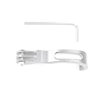 Bicycle Front Light Bracket For Folding Bike Road Folding Bicycle Camera For Light Holder Base Silver