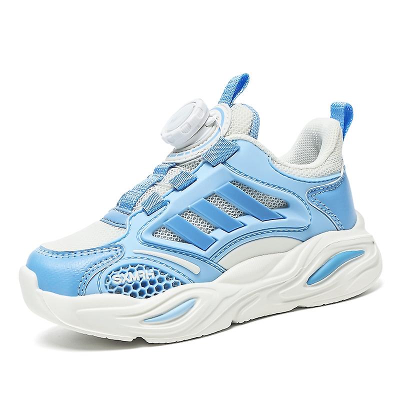 Unisex-Barn Läder Lätt Andningsbar Atletisk Löpning Sneakers För Barn Skor För Pojkar Flickor 