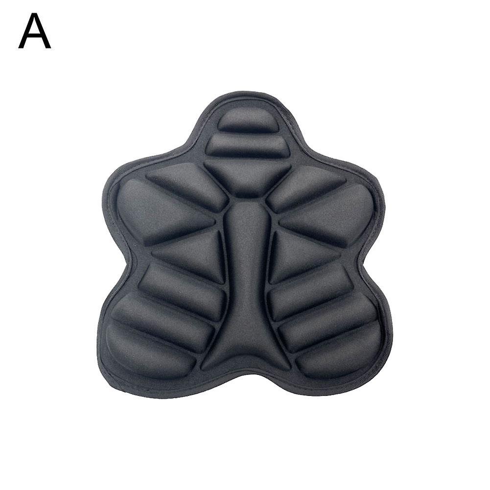 Motorcycle Seat Gel Pad Shock Absorption Comfortable Cushion Driver & Passenger