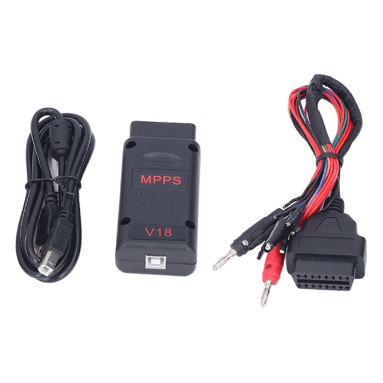 MPPS V18 Car Chip Tuning ECU Chip Tuning Scanner Diagnostic Tool Replacement for Fiat