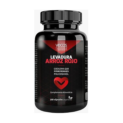 Red rice yeast 100 vegetable capsules